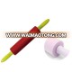 Food grade silicone rolling pin with pp handles