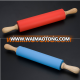 Large Size Food Grade Silicone Rubber Rolling Pin with wood handle